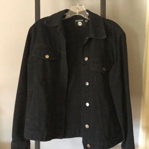 Boohoo Black Denim Jacket